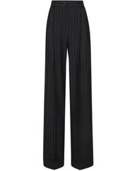 Dolce & Gabbana - Wide Trousers - Lyst
