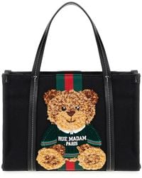 Rue Madam - Teddy Mini Tote Tasche Mit Tricolor - Lyst