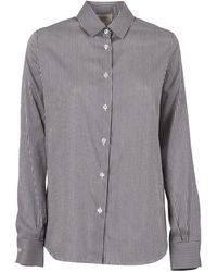 Mazzarelli - Camicia A Righe Mod. Mari B - Lyst