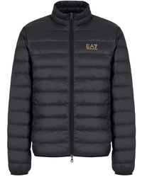 EA7 - Down Jackets - Lyst
