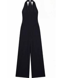 Jucca - Gesneden Slim-Fit Jumpsuit - Lyst