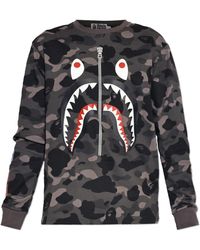 A Bathing Ape - Long Sleeve Tops - Lyst