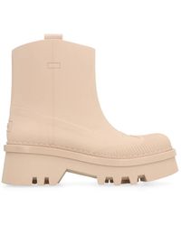 Chloé - Botas de goma con puntera redonda - Lyst