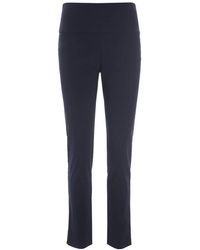Bitte Kai Rand - Broeken ,Blauw ,Magische Stretch Broek Met Spleten - Lyst