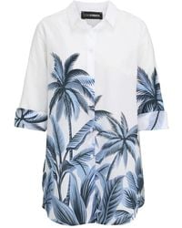 Doris Streich - Relaxte Blouse Met Knoopsluiting - Lyst