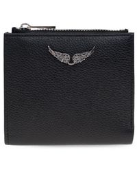 Zadig & Voltaire - Accessoires ,Zwart ,Leer Wallets & Cardholders - Lyst