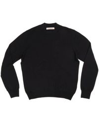 La Fileria - Truien & Vesten ,Zwart ,Polyester Stijlvolle Sweatshirts & Hoodies - Lyst
