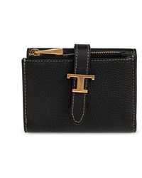 Tod's - Leren Portemonnee - Lyst