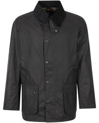 Barbour - Jassen ,Zwart ,Katoen Ashby Wax Jacket - Lyst