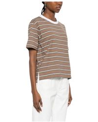 Brunello Cucinelli - T-Shirts Und Poloshirts - Lyst