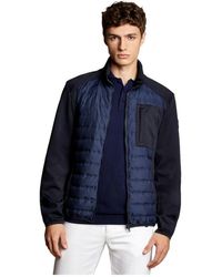 Fay - Gepolsterte technische jacke mit scuba-einsätzen - Lyst