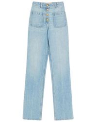 Valentino - Straight Jeans - Lyst
