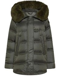 Peuterey - Jassen ,Groen ,Polyester Takan Mqn 04 Fur - Lyst