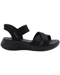Skechers - Flat Sandals - Lyst