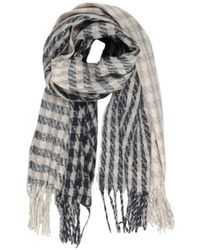 ONLY - Sciarpa grigia in poliestere - Lyst