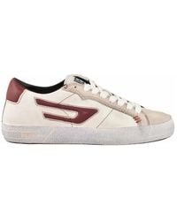 DIESEL - Zapatillas De Cuero Con Suela De Goma, Mujer, Talla - Lyst