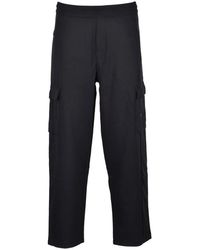 EA7 - Straight Trousers - Lyst