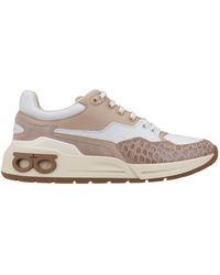 Ferragamo - Schnürschuhe leder wildleder - Lyst