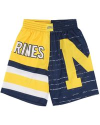 Mitchell & Ness - Fitness ,Veelkleurig ,Wol Ncaa Jumbotron 3.0 Basketball Shorts - Lyst