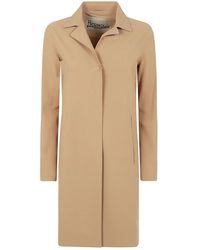 Herno - Jassen ,Bruin ,Stijlvolle Act Coat Voor Jou - Lyst