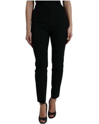Dolce & Gabbana - Slim-fit trousers - Lyst