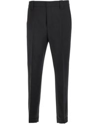 Versace - Look 20 Double Pleat Wool Pants - Lyst