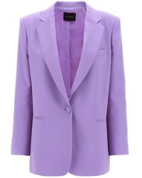 ANDAMANE - Jassen ,Paars ,Guia Single-Breasted Blazer - Lyst