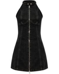 DIESEL - De-lulu-short vestido de mezclilla - Lyst