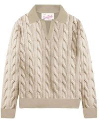 MC2 Saint Barth - V-Neck Knitwear - Lyst