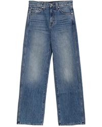 KHAITE - Straight Fit Jeans - Lyst