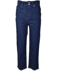 Love Moschino - Straight Jeans - Lyst