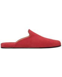 SCAROSSO - Atlas Travel Slipper Nubuck - Lyst