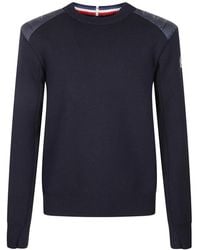 Moncler - Round-Neck Knitwear - Lyst