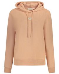 Calvin Klein - Rosa baumwollpullover - Lyst