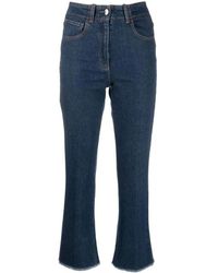 Peserico - Cropped Jeans - Lyst