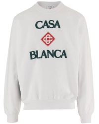CASABLANCA - Round-Neck Knitwear - Lyst