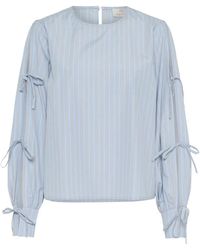 Kaffe - Overhemden ,Blauw ,Blouses - Lyst