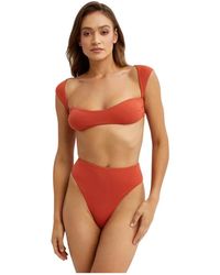LaRevêche - Badmode ,Rood ,Amber Bikini Top - Lyst