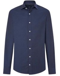 Hackett - Micro Dot Shirt - Lyst