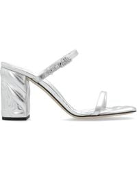 McQueen - Heeled Mules - Lyst