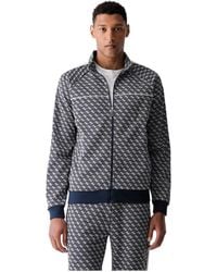 Guess - Zip-Through Sweatshirt - Lyst