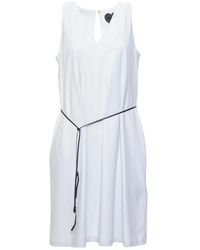 Rrd - Glassissimo Over V Midi Jurk - Lyst