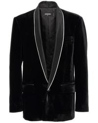 DSquared² - Velvet Palm Beach Tuxedo Blazer - Lyst