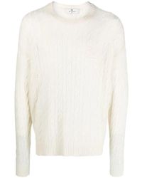 Etro - Round-Neck Knitwear - Lyst