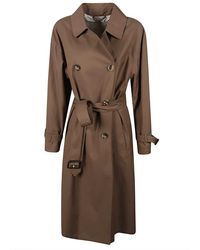 Max Mara - Antonia Riemen Trenchcoat - Lyst
