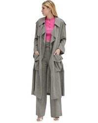 Erika Cavallini Semi Couture - Coats > Trench Coats - Lyst