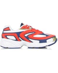 Fila - Schoenen ,Veelkleurig ,Vurige Lage Schoen Rood/Wit/Blauw - Lyst
