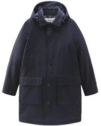 Woolrich - Authentic Raglan Coat - Lyst