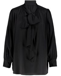 Emily Van Den Bergh - Overhemden ,Zwart ,Blouses - Lyst