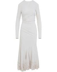 Alberta Ferretti - Midi Dresses - Lyst